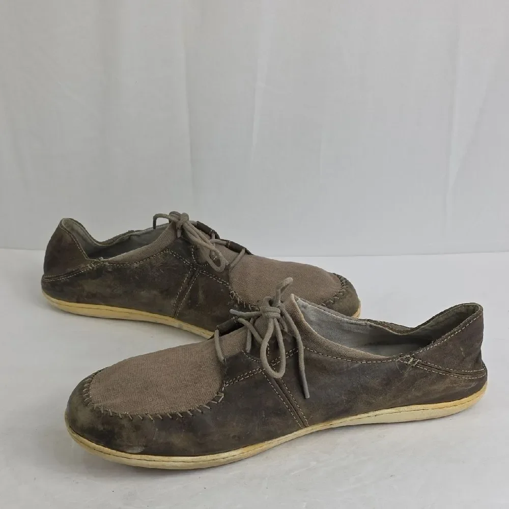 Men's Casual Brown Leather Shoes